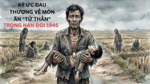 ký ức đau thương về món ăn tử thần trong nạn đói năm 1945